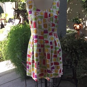 100% silk lined dress